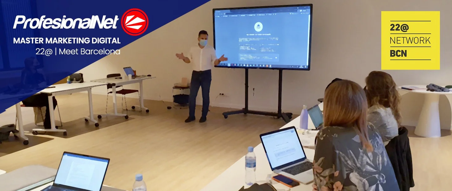 Curso de estrategias en Marketing Digital impartido por PROFESIONALNET en Madrid y Barcelona 1 master en marketing digital gilberto ripio profesionalnet