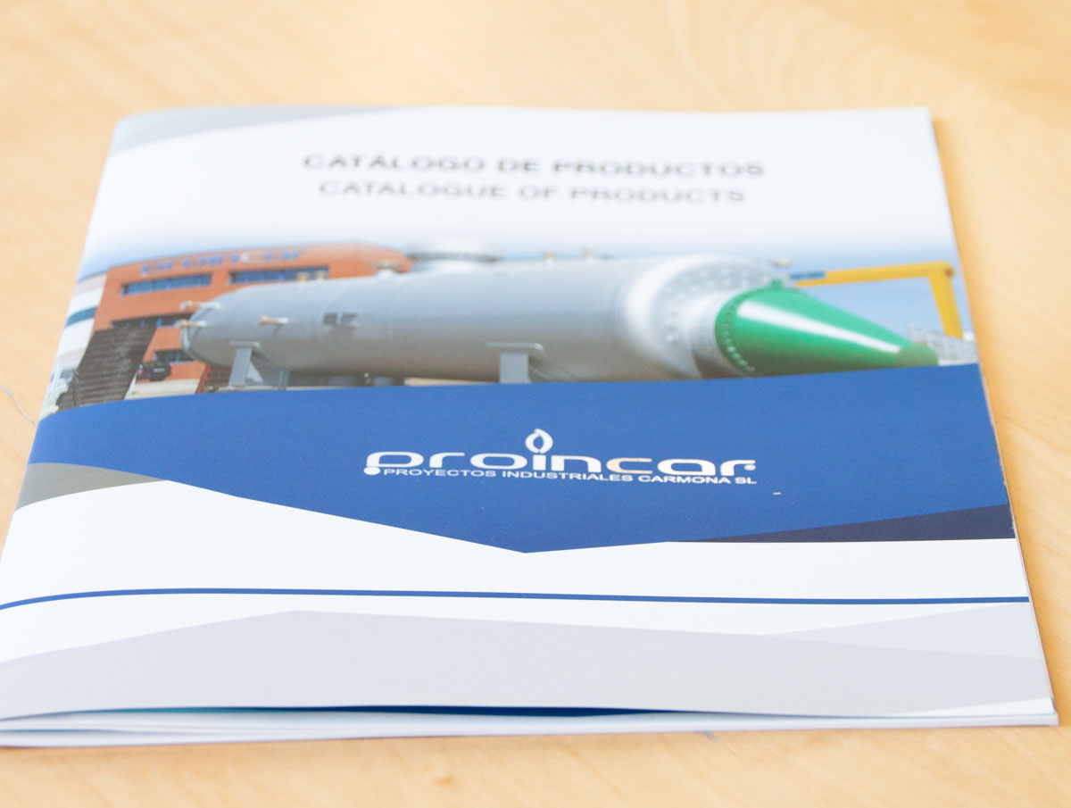 Diseño e impresión catálogo Proincar