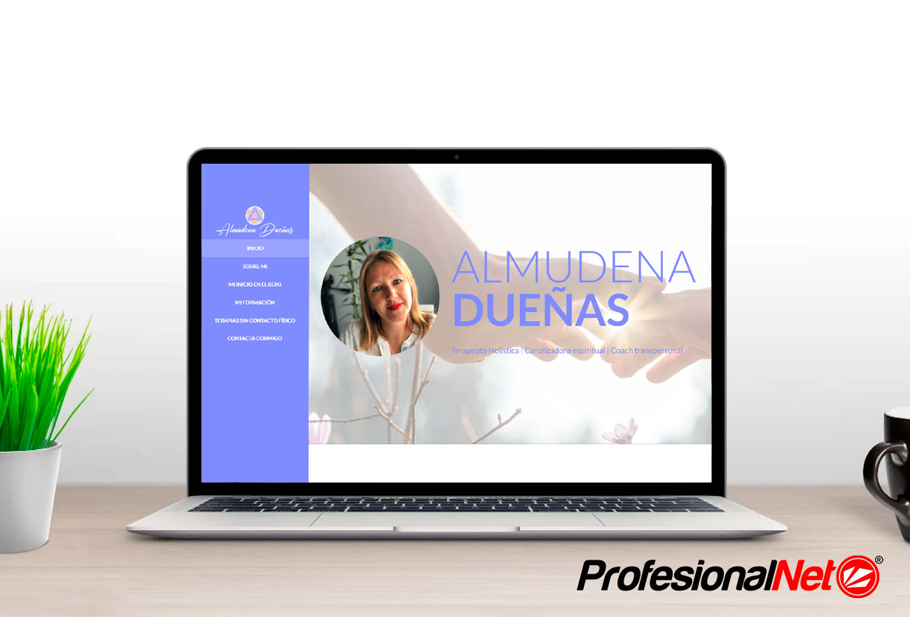 Ejemplo web Almudena Dueñas