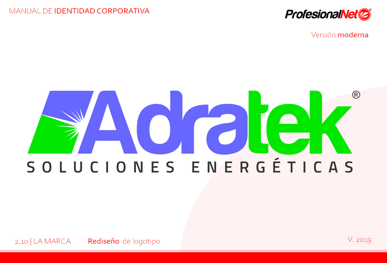 Diseño Logotipo Adratek