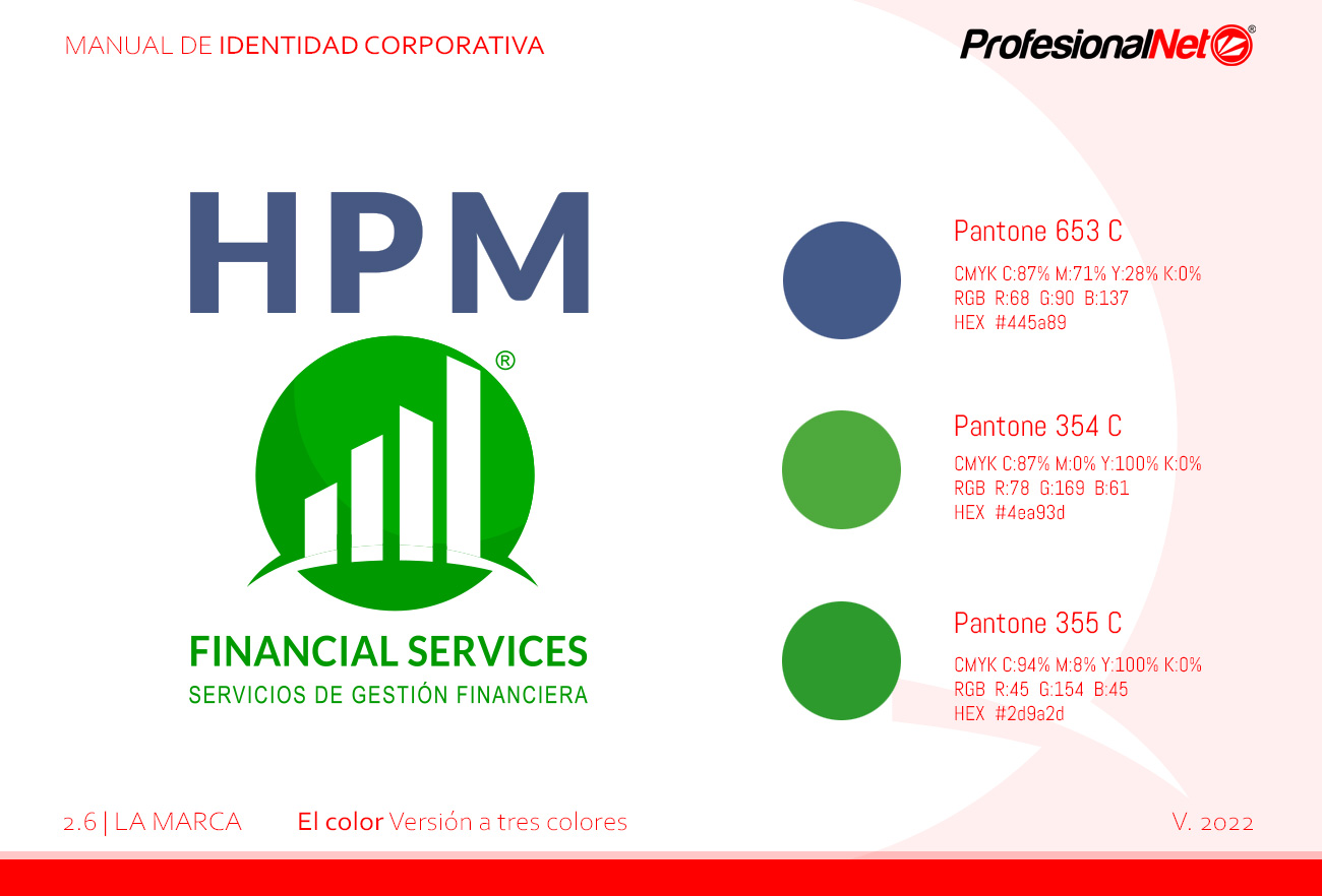 Rediseño Logotipo HPM Financial Services