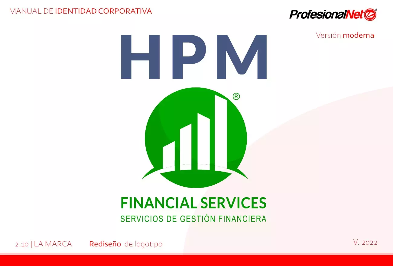 Rediseño Logotipo HPM Financial Services 2 Rediseño Logotipo HPM Financial Services
