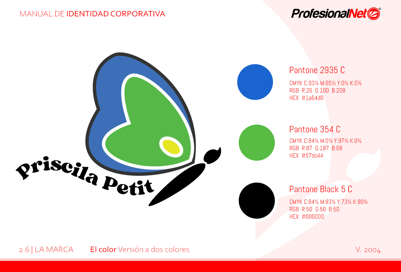 Diseño de logotipo para Priscila Petite