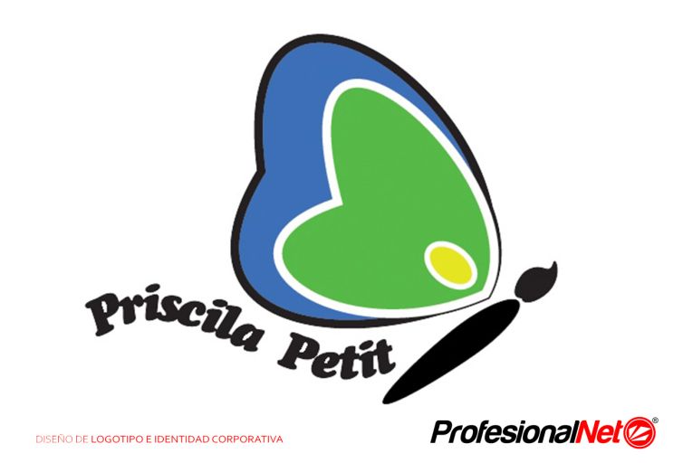 Diseño de logotipo Priscila Petite