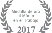 Sobre nosotros 6 medalla de oro al merito en el trabajo
