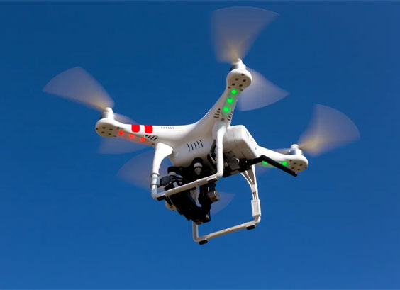 grabacion de imagenes con drones