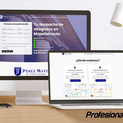 Diseño web Despacho de Abogados