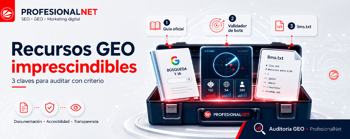 4. Recursos imprescindibles para tu caja de herramientas GEO 4. Recursos imprescindibles para tu caja de herramientas GEO